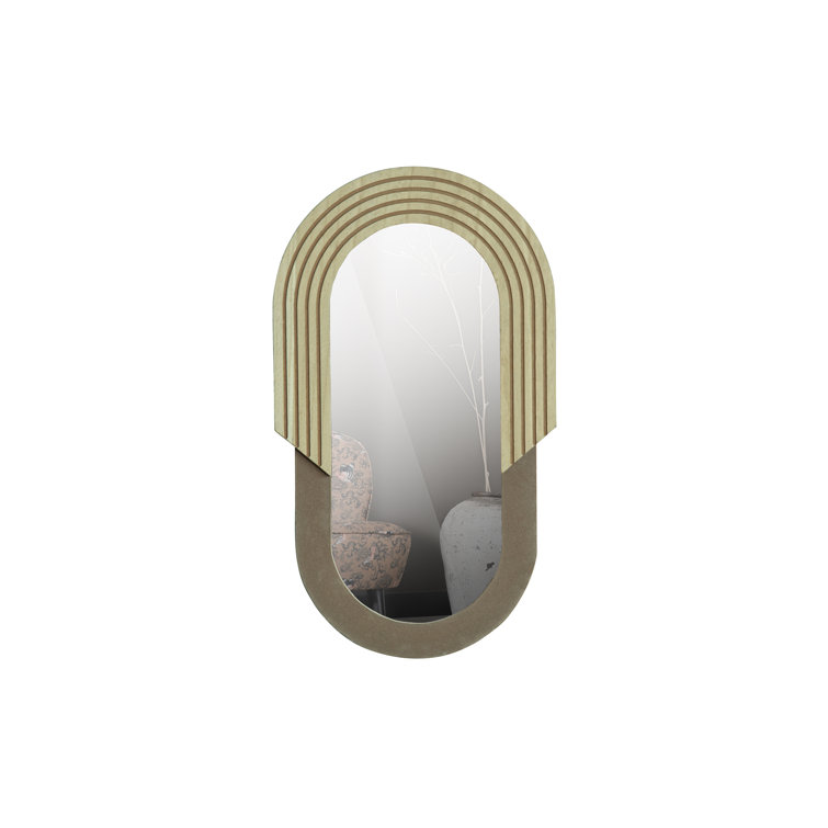 Woood Oval Wall Mirror | Wayfair.co.uk